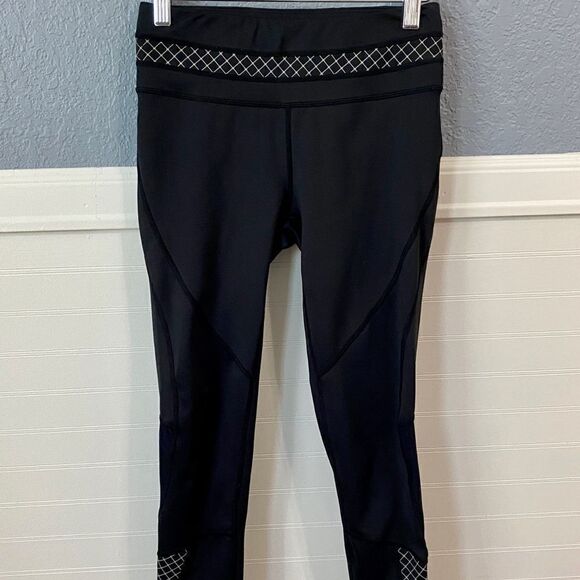 Athleta Black Miles Compression Reflective Leggings - Picture 10 of 11